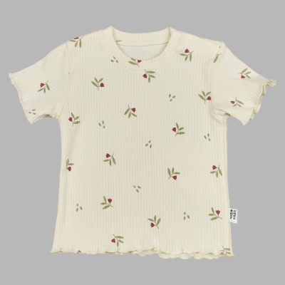 Футболка Цветики мини Чуди Кидс 237125-10 экрю 01